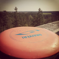 Frisbeegolfia Hevonlinnassa