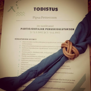 Tuore partiojohtaja