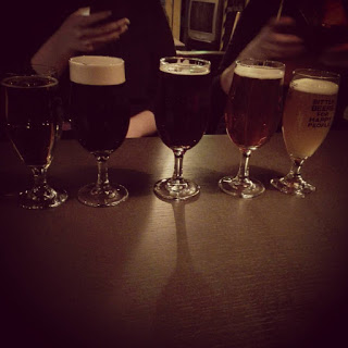 Olut maistelua Brewdogissa kavereiden kanssa