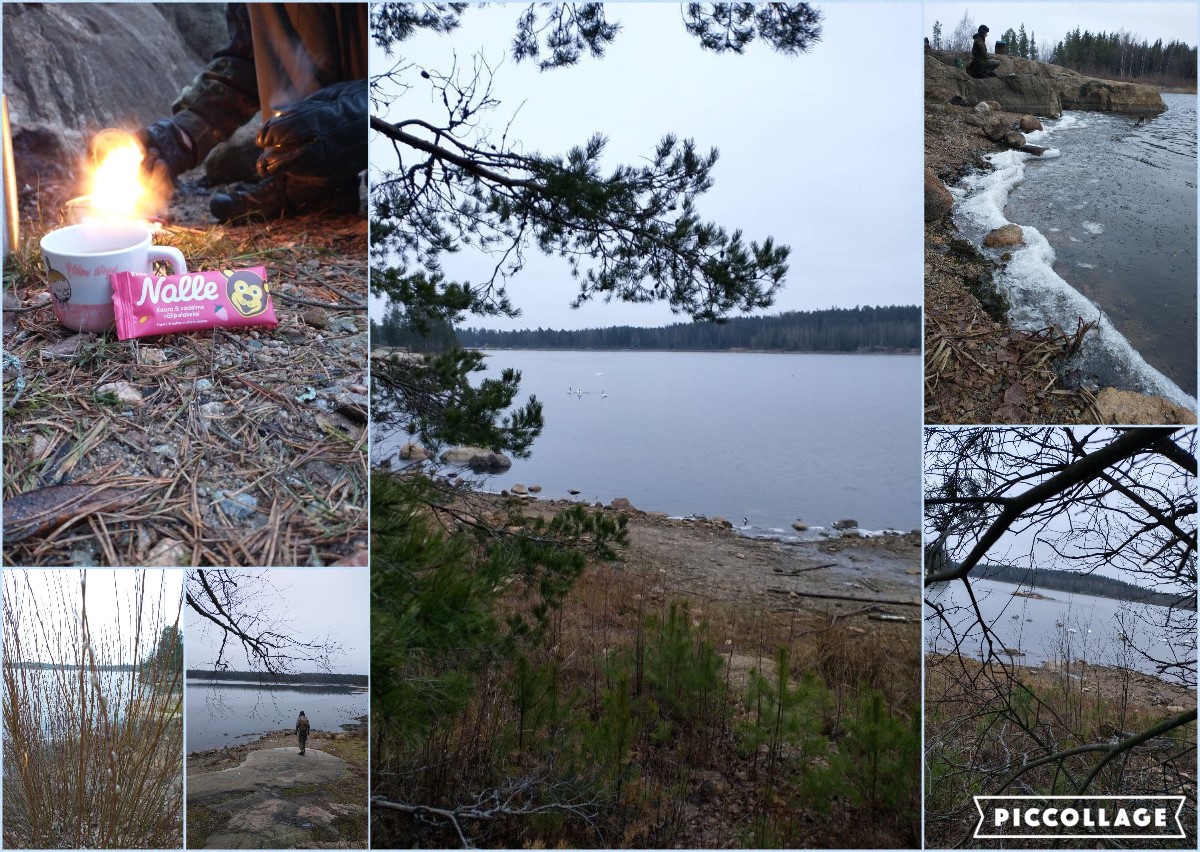 Seikkailua Haunisten tekoaltaalla